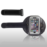 Gear Beast GearWallet iPhone 7 Sports Armband for Running, Workout, Compatible w/ Otterbox Type Cases, Large Capacity Storage Pocket, 4 Card Slots, Keys, Earbuds Also fits Phone 6S, 6 & More